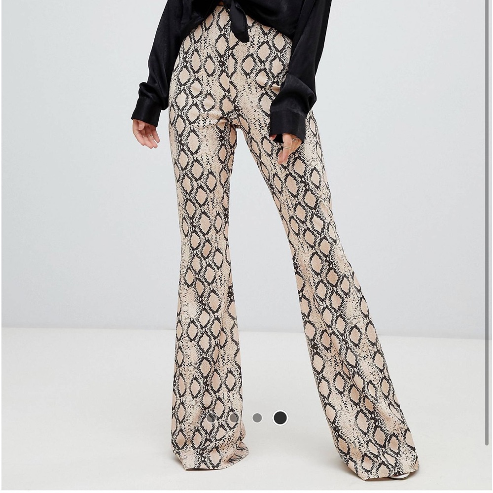 Snakeskin 🐍 Flare Pants